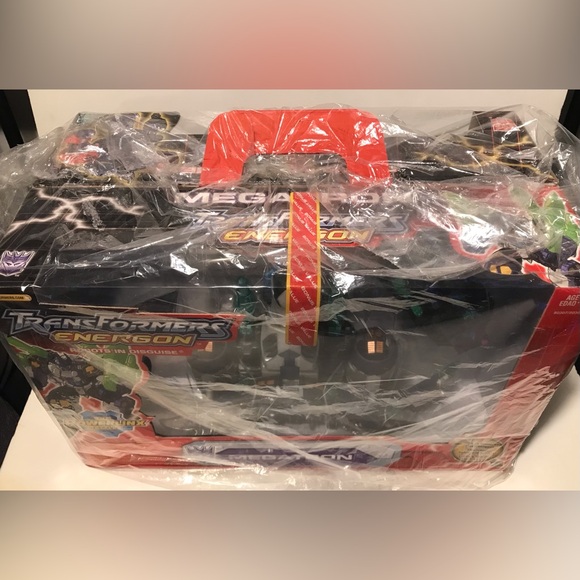 Vintage Hasbro TRANSFORMERS ENERGON POWERLINX OPTIMUS PRIME And MEGATRON 2 PACK - Picture 13 of 13